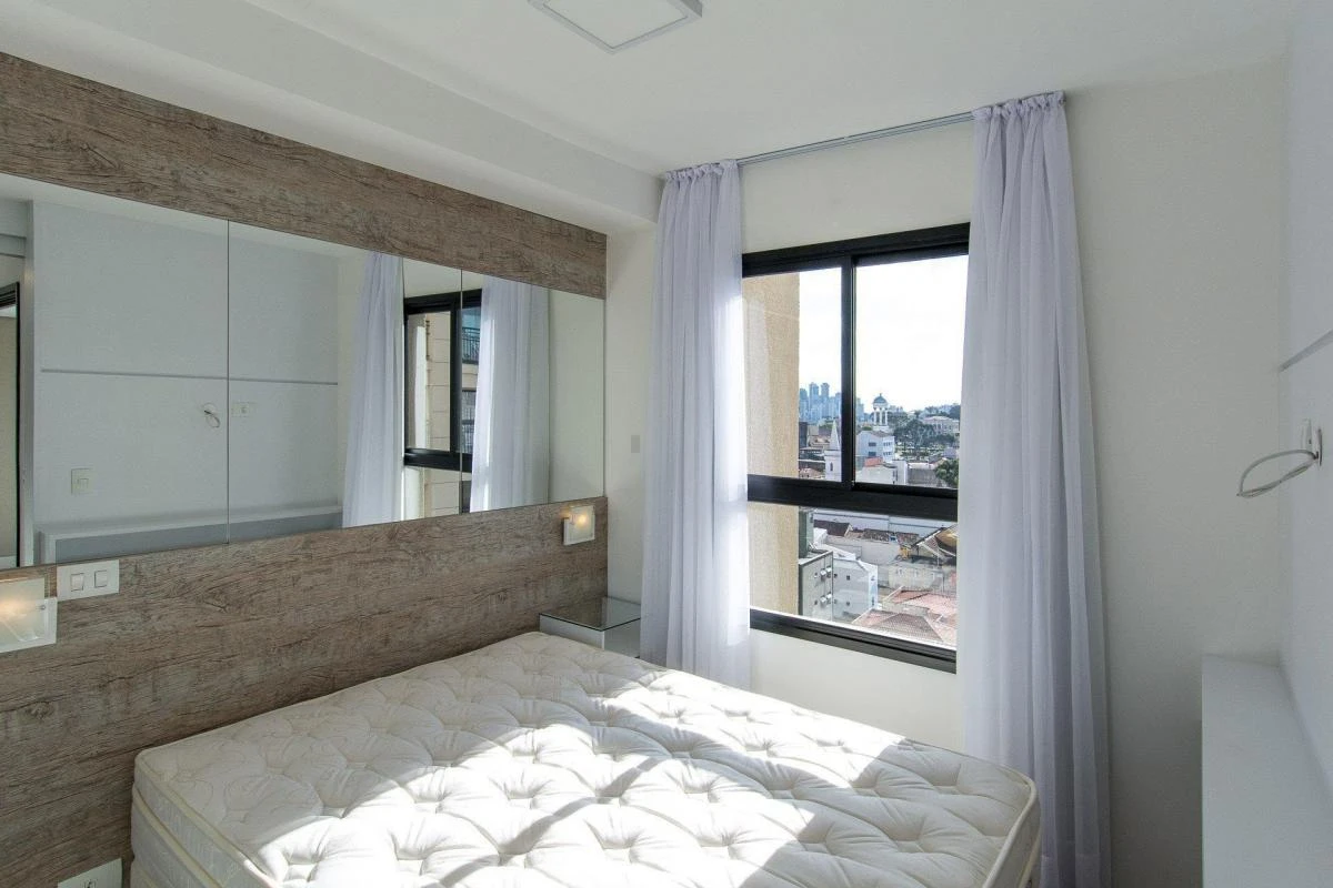 Floor-to-ceiling windows in a one-bedroom apartment, 34 m² — photo 7