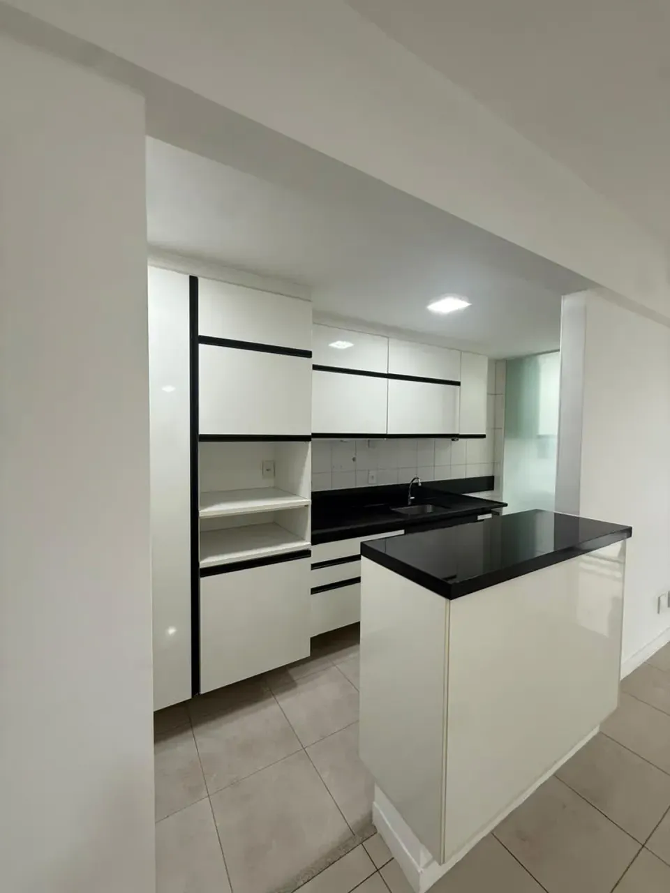 Rental apartment with 2 bedrooms and an open-plan kitchen