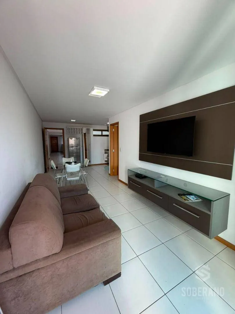 Apartamento amueblado de 1 dormitorio con balcón