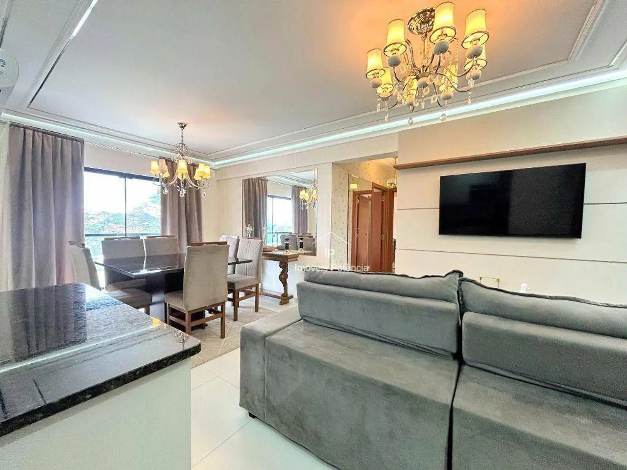 60 m² furnished apartment with 2 bedrooms and balcony grill — photo 4