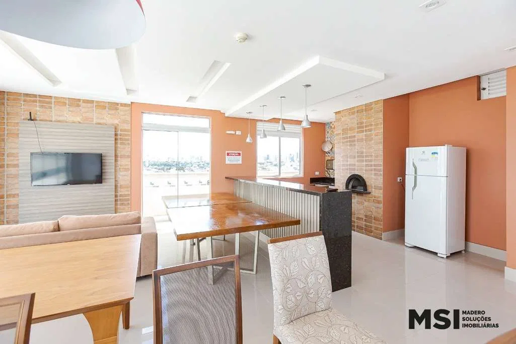 One-bedroom apartment with a washing machine in Curitiba — photo 17