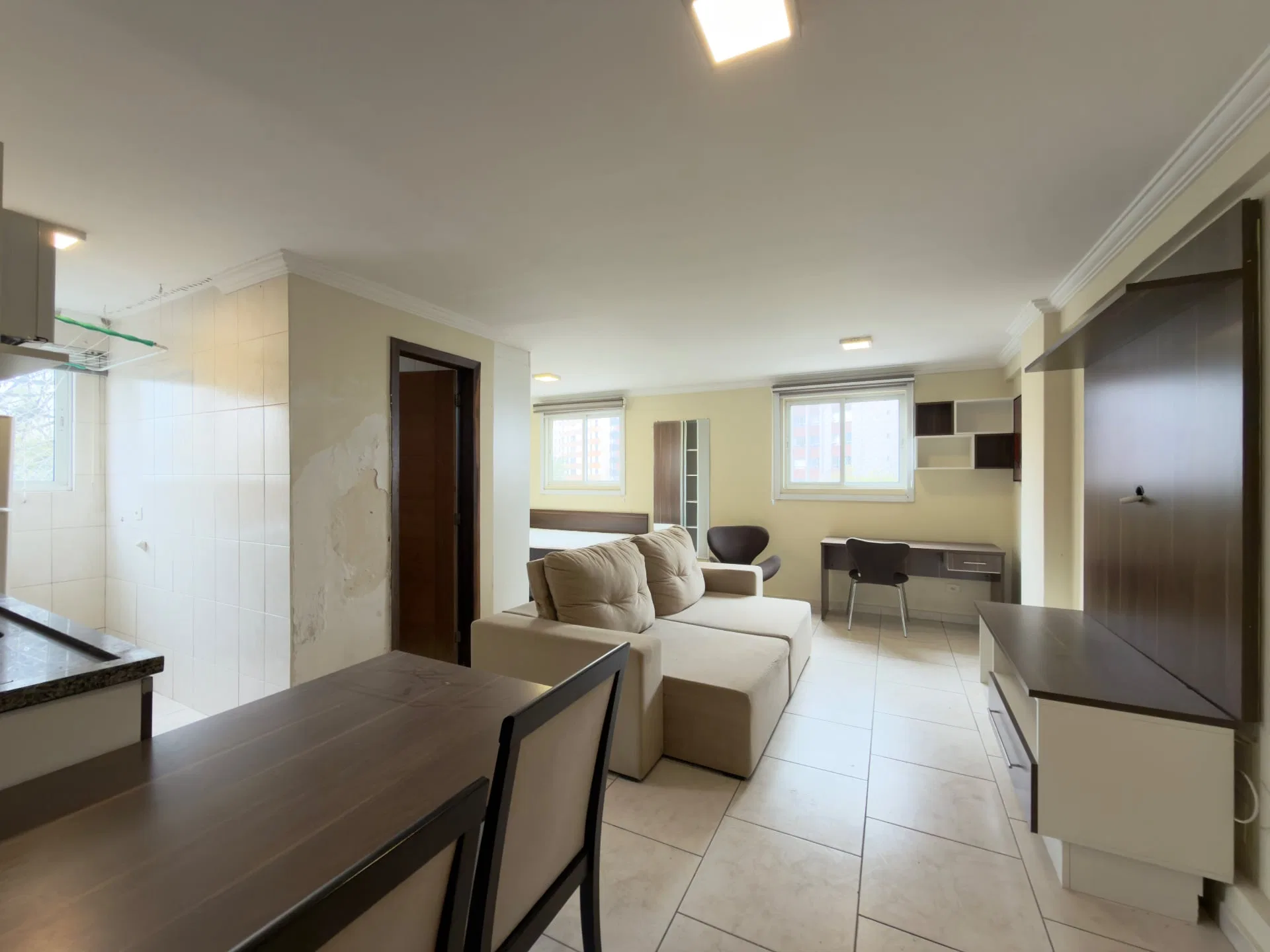 32 m² apartment with a home office and a washing machine — photo 6