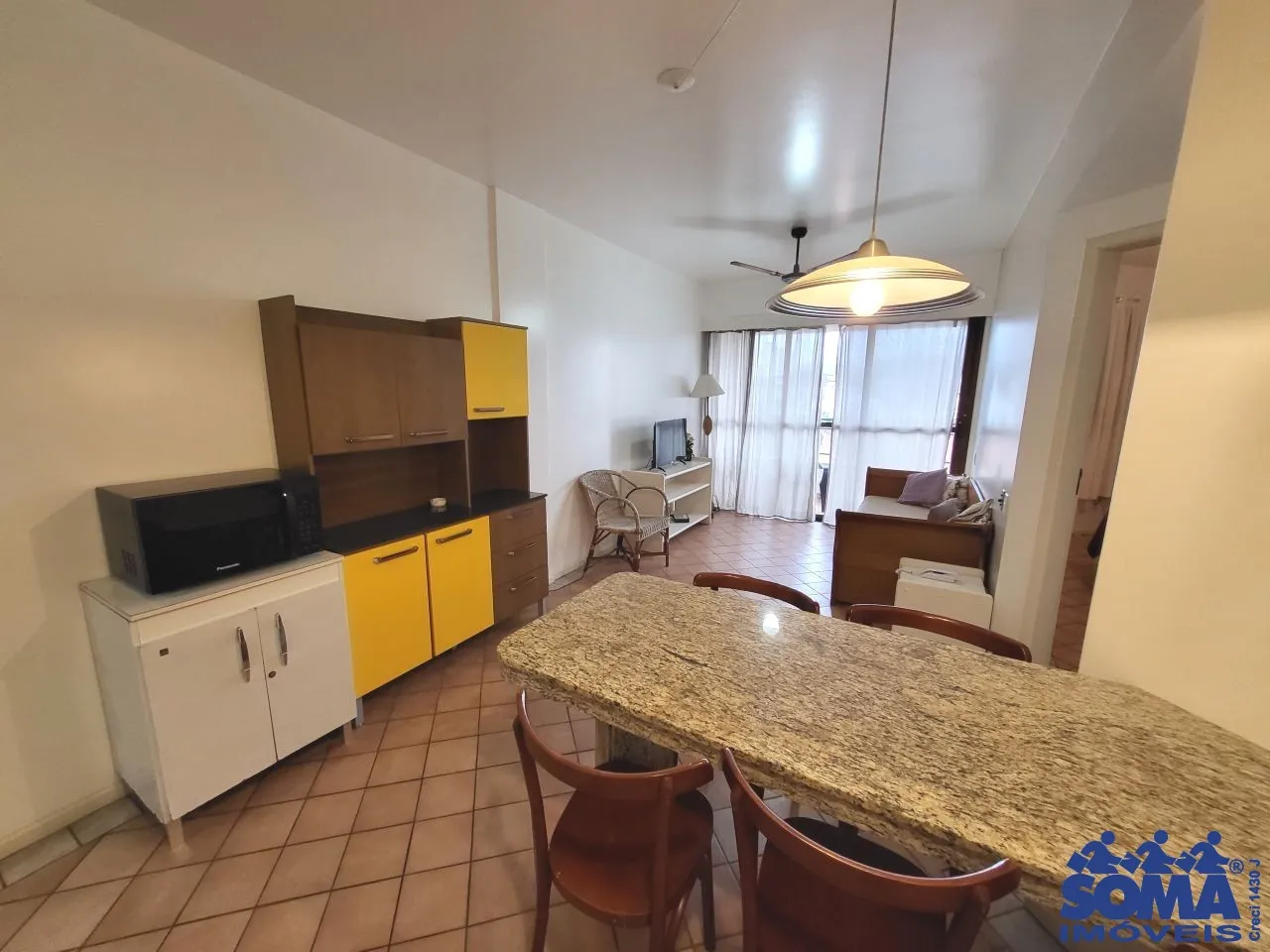 Furnished 1-bedroom apartment with balcony — photo 8