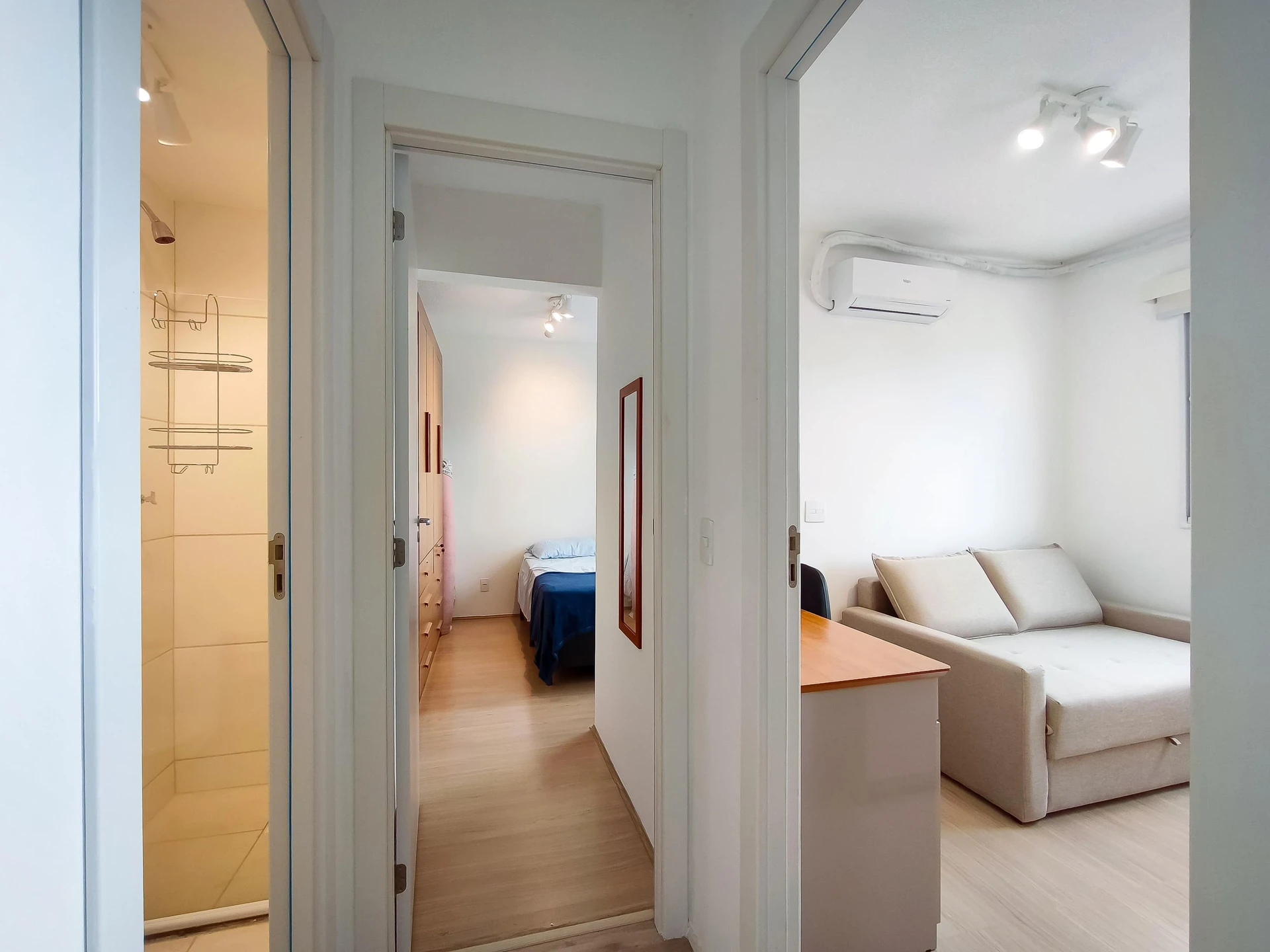 Apartamento mobiliado de 2 quartos em condomínio com sauna — photo 57