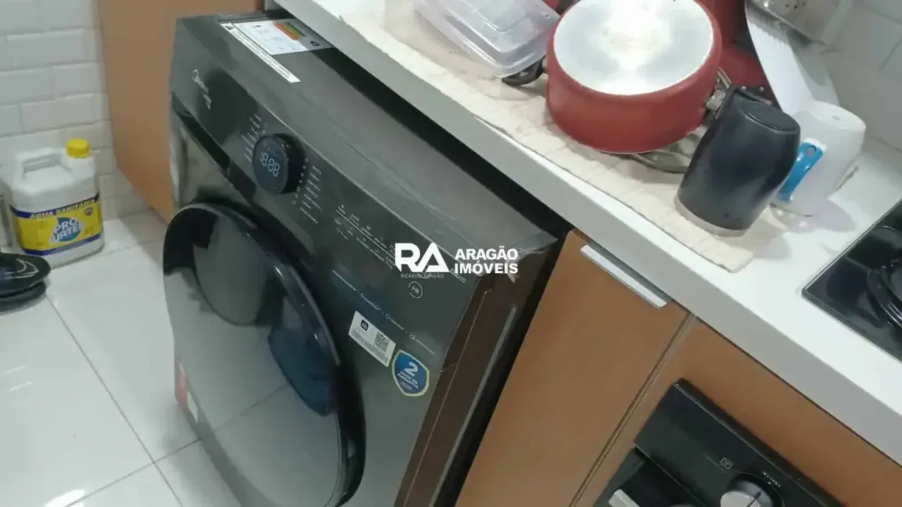 51 m² apartment with a washing machine and a home office — photo 10