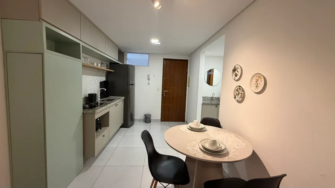 Apartamento mobiliado de 1 quarto em condomínio com academia — photo 2