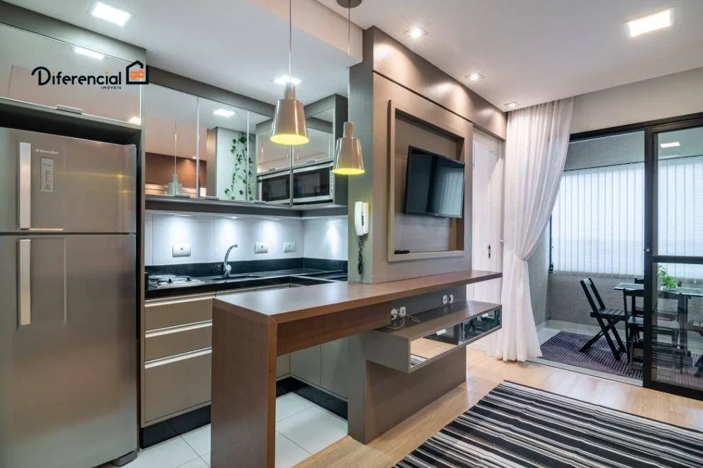 Furnished 44 m² apartment with 1 bedroom and a balcony