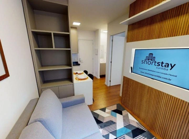 Furnished 25 m² apartment with 1 bedroom — photo 4
