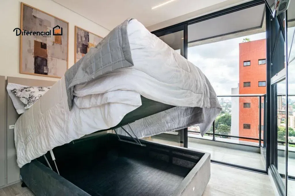 26 m² studio with 1 bedroom, balcony and parking — photo 6