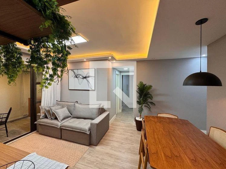 Furnished apartment, 65 m², with a glass-enclosed balcony — photo 21