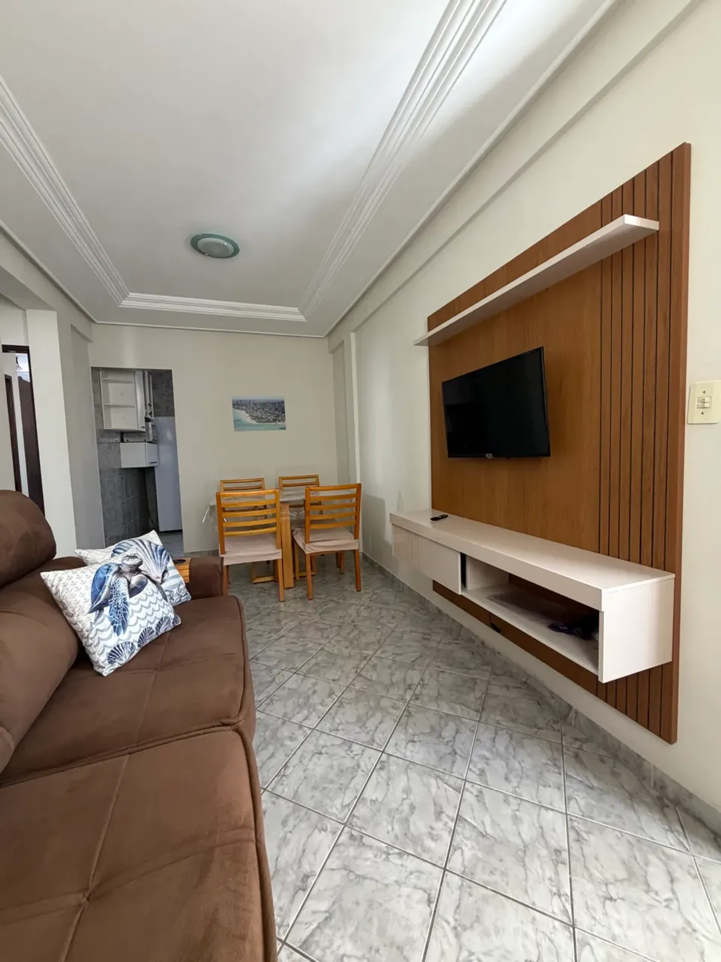 2-bedroom apartment with a washing machine in João Pessoa