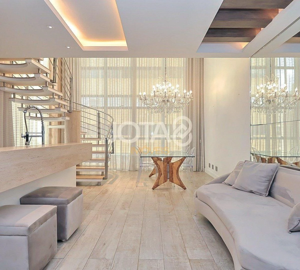 2-bedroom apartment in a building with a gym — photo 6