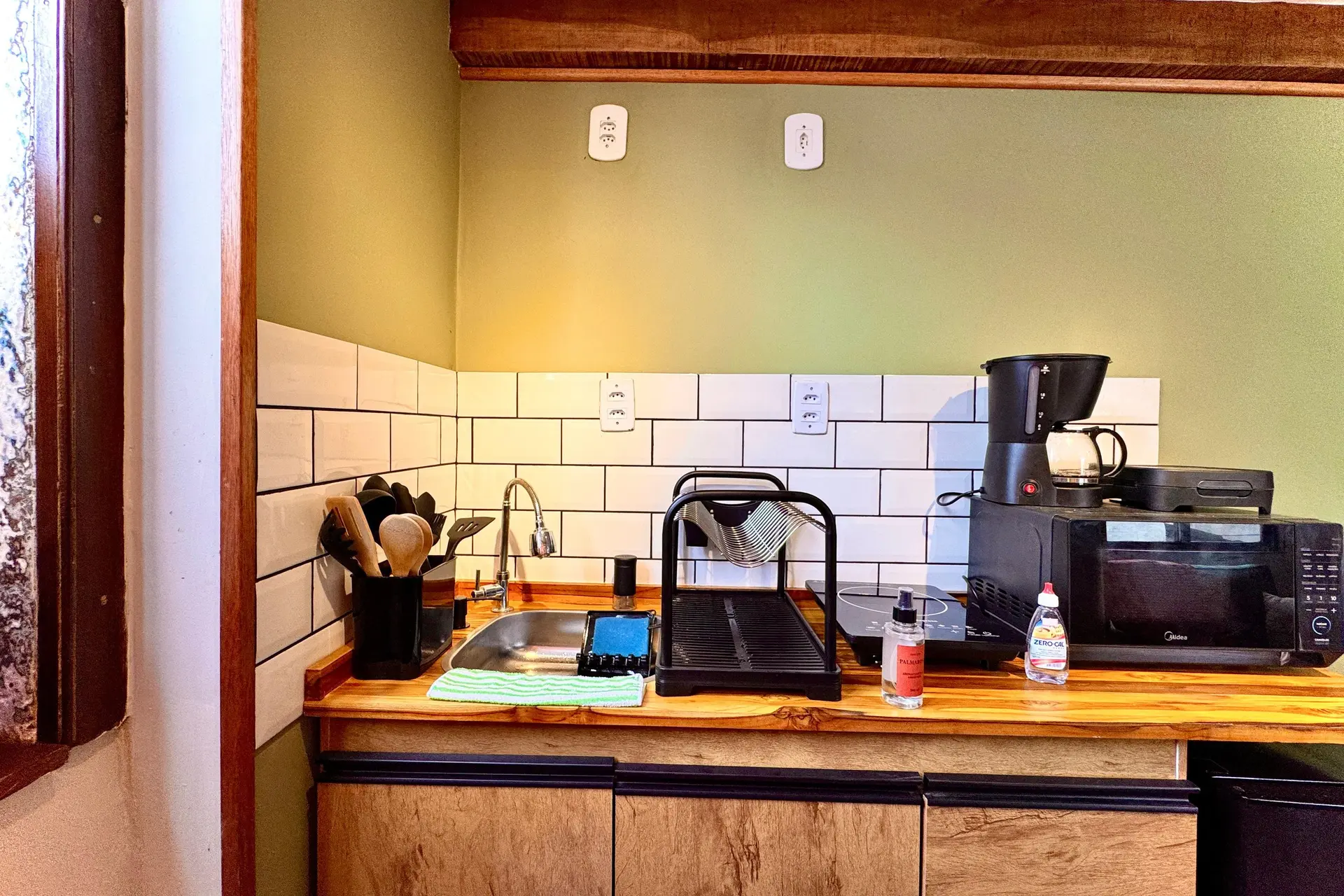 1 quarto e piso de madeira ou laminado: apartamento de 24 m² — photo 18