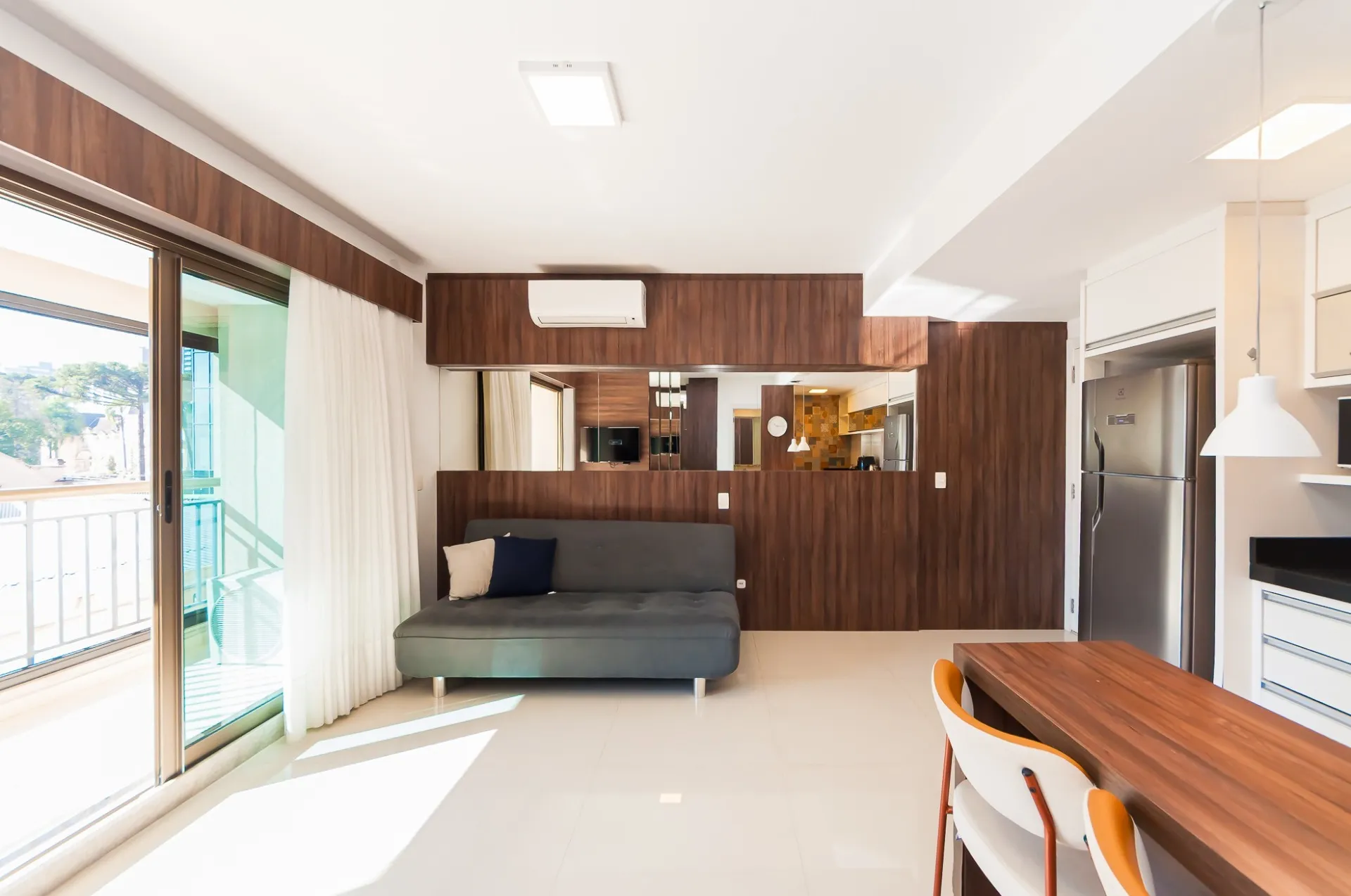 Apartamento mobiliado de 70 m² com 1 quarto e varanda — photo 12