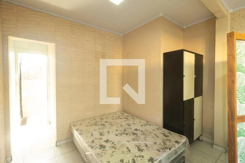 Studio apartment with a compact kitchenette and gas stove