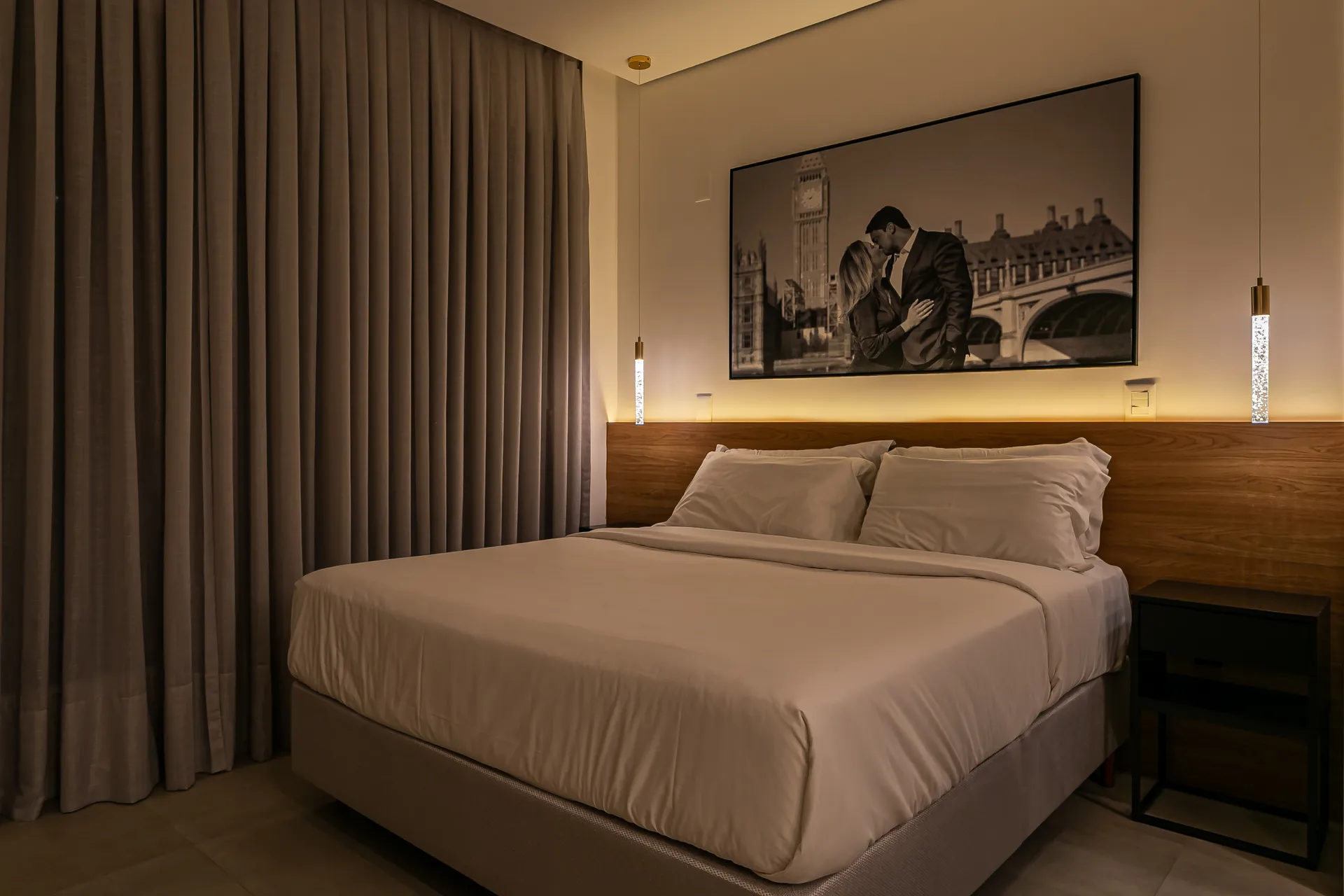 Furnished studio with open-plan kitchen and 39 m² — photo 3