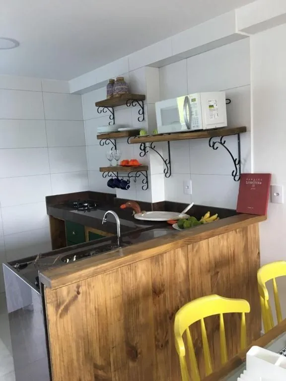 Apartamento mobiliado de 37 m² com 1 quarto