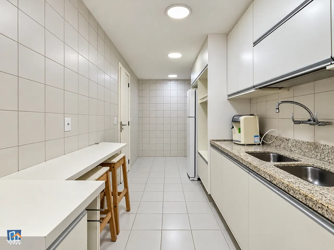 125 m² apartment with a washing machine and a home office — photo 12