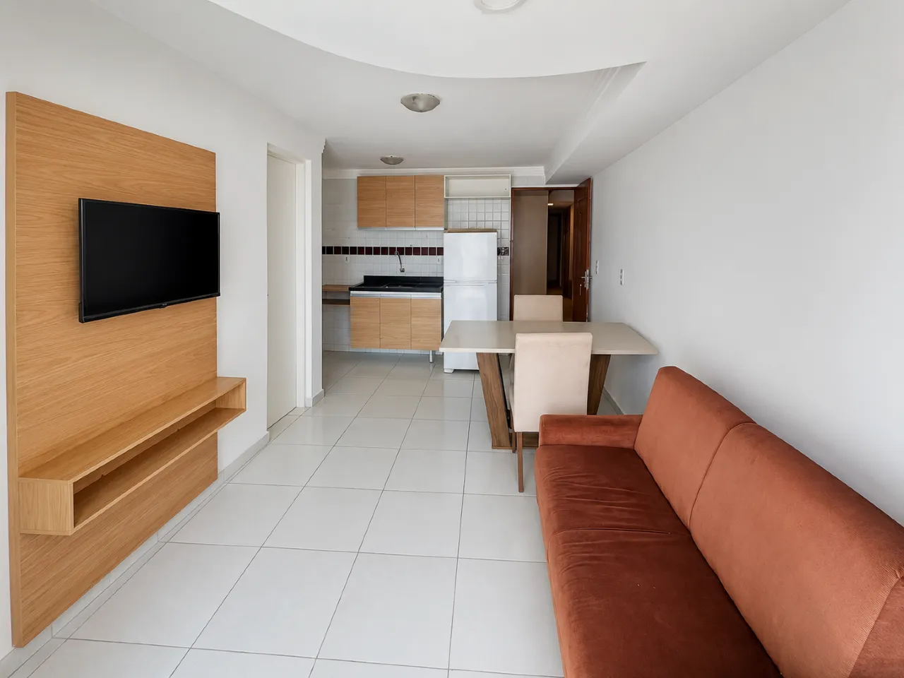 Apartamento mobiliado 1 quarto com suíte e varanda — photo 6