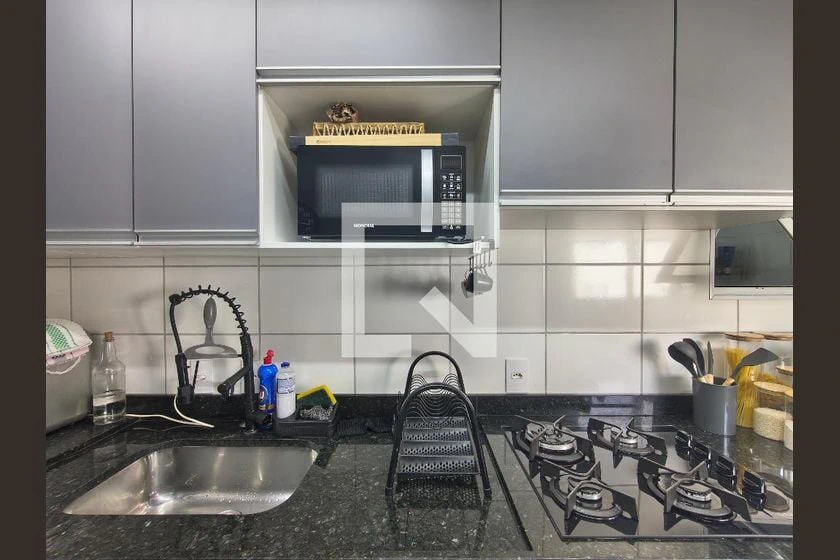 Furnished 50 m² apartment with gas stove kitchen — photo 34