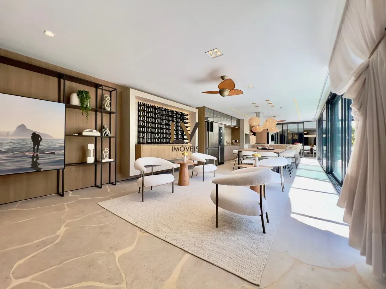 Furnished house with 800 m², 5 bedrooms and open-plan kitchen — photo 12