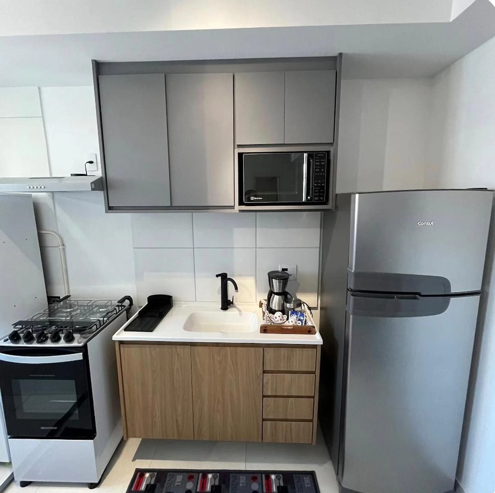 2 quartos e espaço de home office: apartamento de 44 m² — photo 17