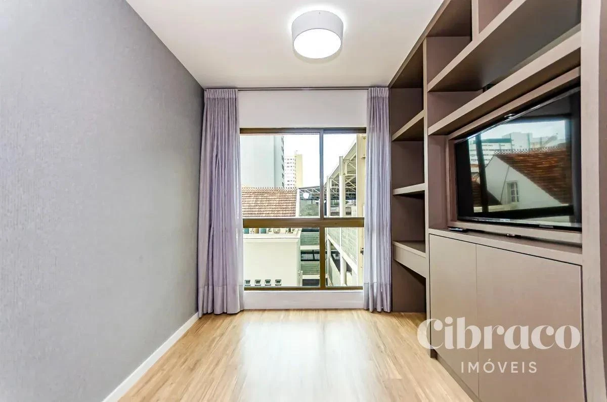 One-bedroom apartment with a washing machine in Curitiba — photo 4