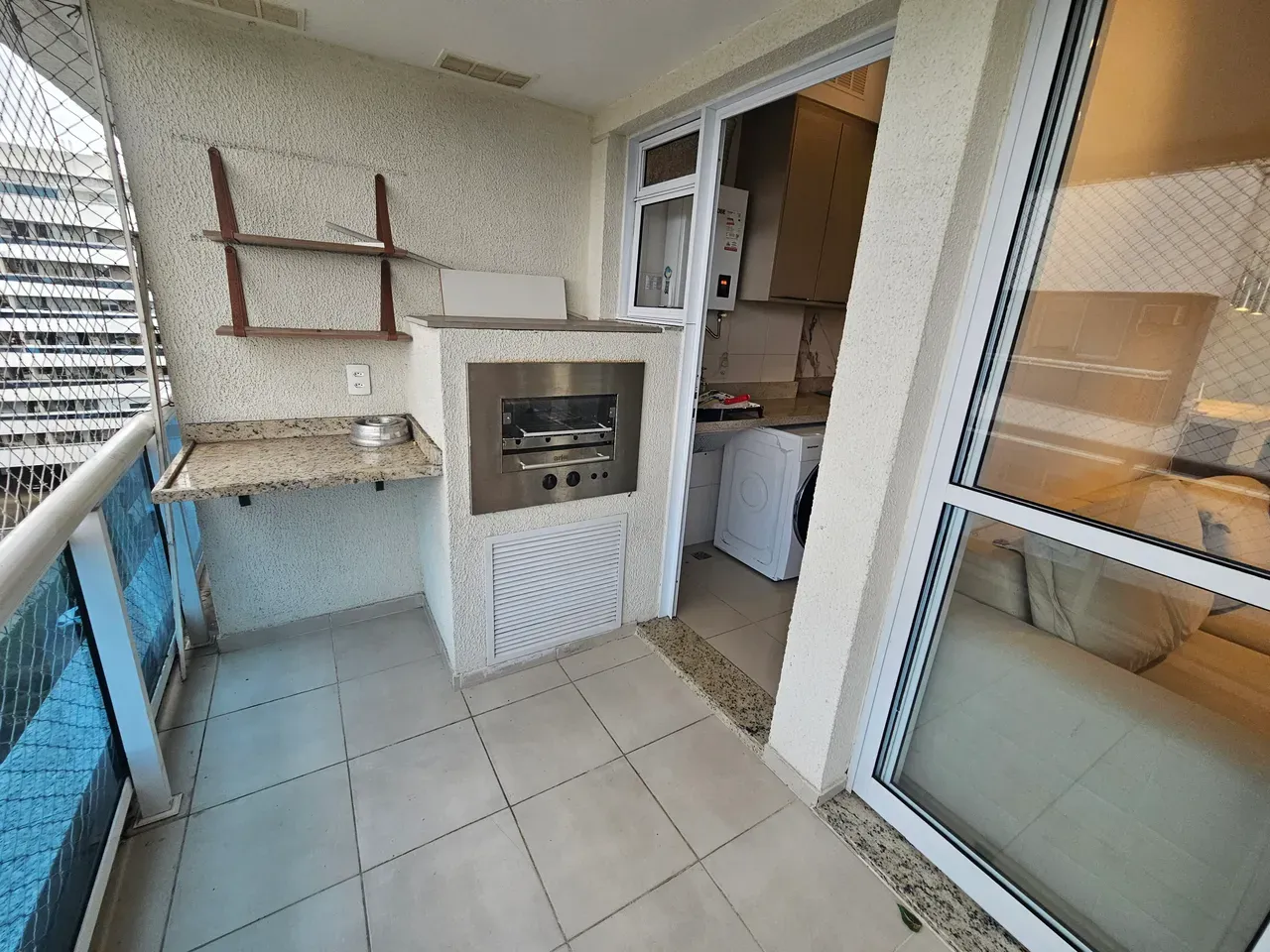 Furnished apartment, 90 m², with a grill on the balcony — photo 7