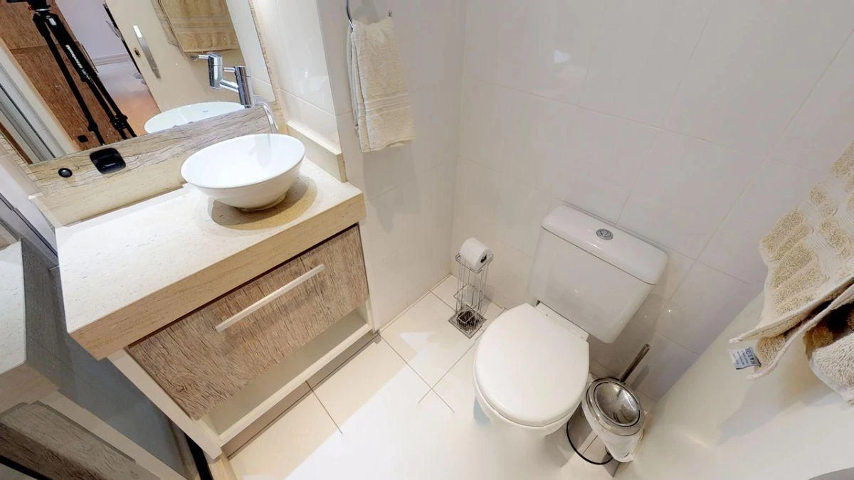 48 m² apartment with a home office and a washing machine — photo 22