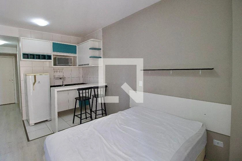 Furnished apartment, 25 m², with a grill on the balcony — photo 24