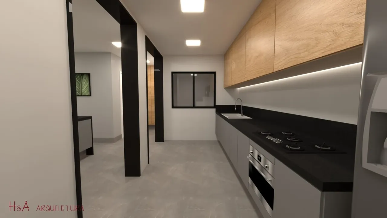 Rental house with 3 bedrooms and open-plan kitchen — photo 19