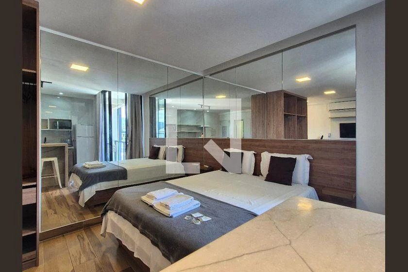 Apartamento de 1 quarto com churrasqueira na varanda — photo 3