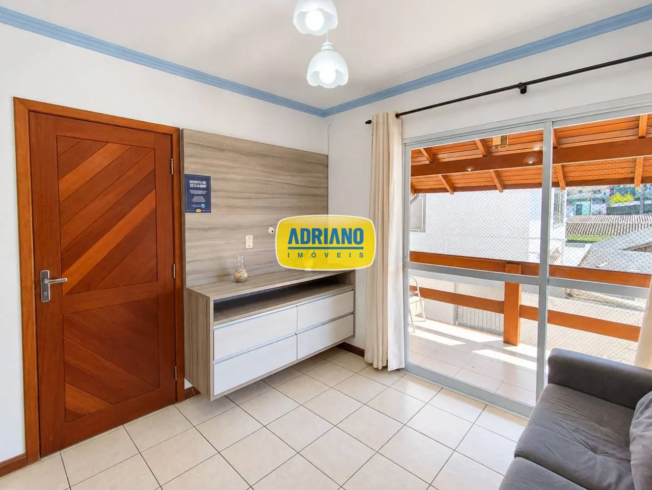 Furnished 1-bedroom apartment with 60 m² and laundry area — photo 6