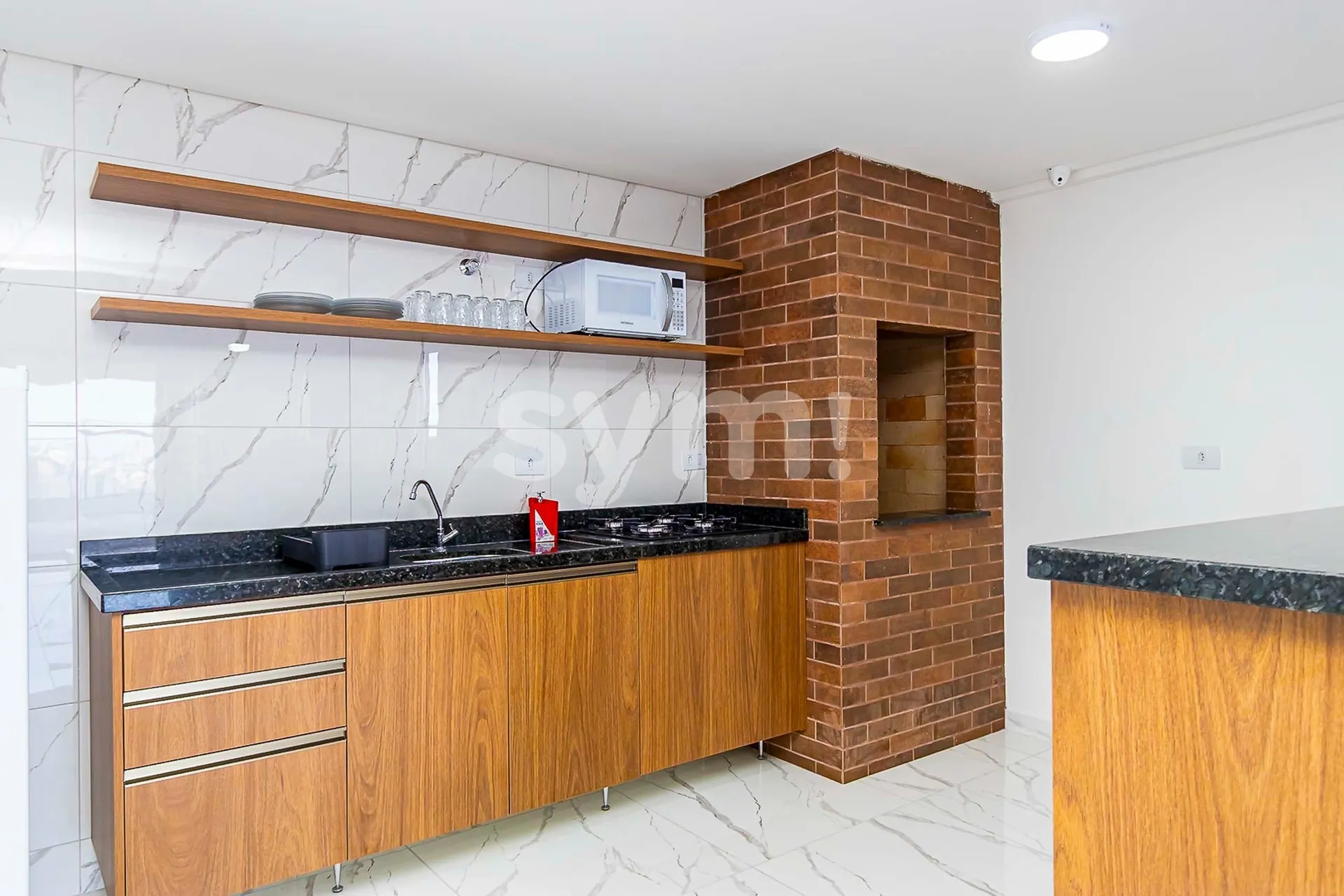 45 m² apartment with 1 bedroom and private barbecue — photo 47