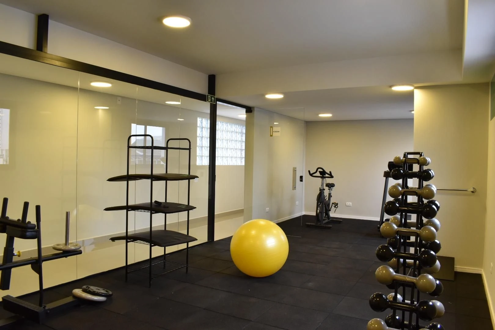 Monoambiente amueblado en edificio con gimnasio — photo 23