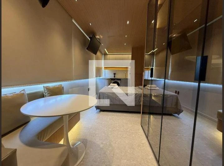 Studio mobiliado de 36 m² com varanda — photo 4