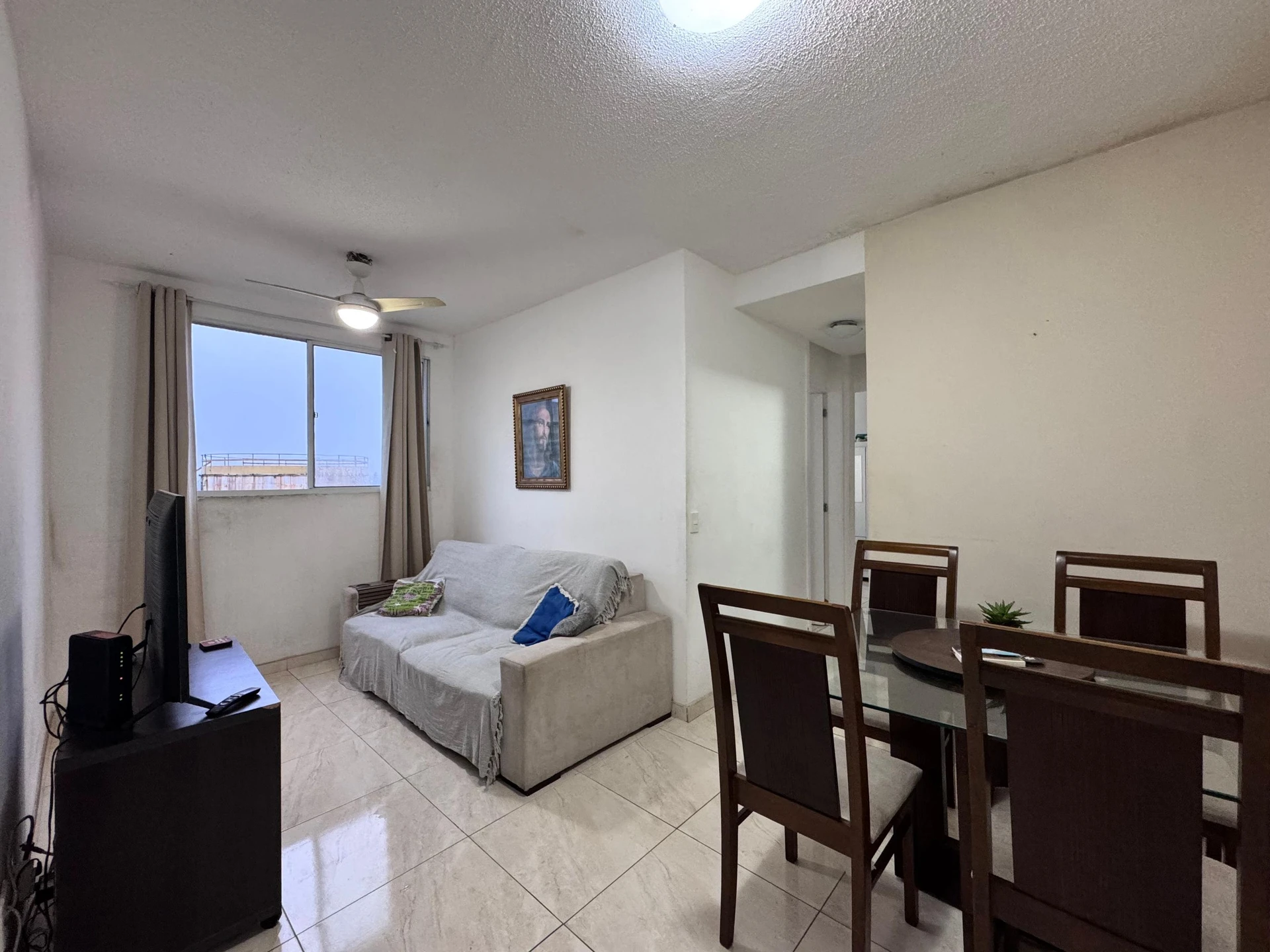 Furnished house with 2 bedrooms and condo pool