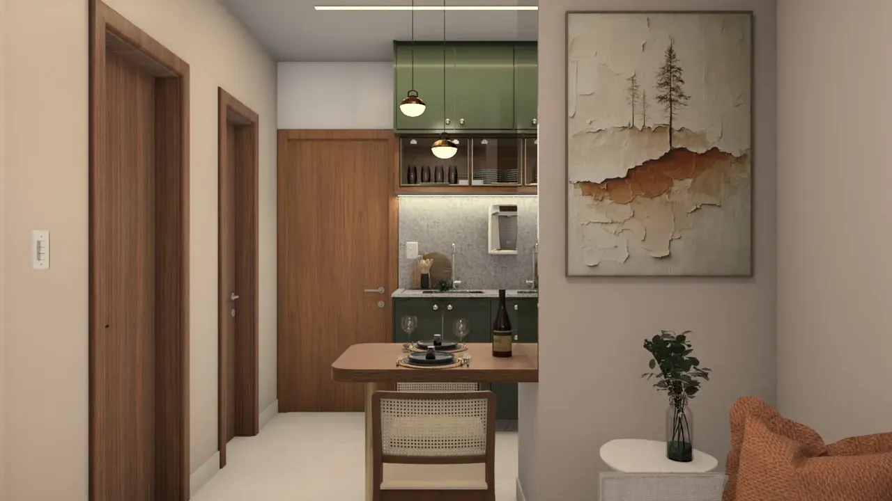 Washing machine in a one-bedroom apartment, 30 m² — photo 7
