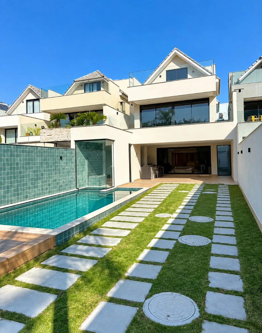House with 5 en-suite bedrooms and a pool — photo 14