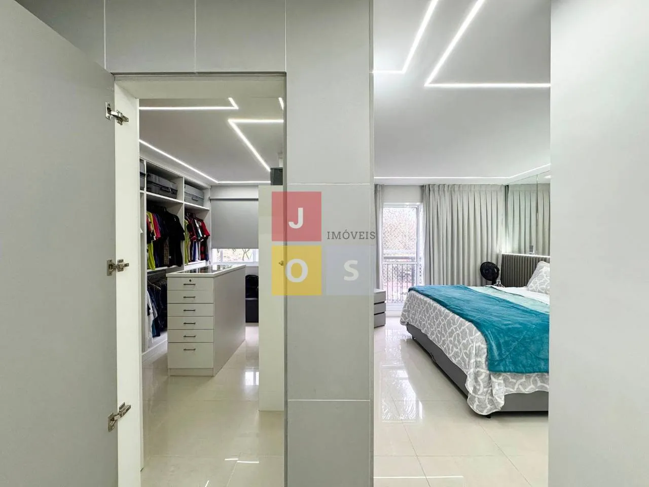 Apartamento mobiliado, 193 m², com janelas do piso ao teto — photo 98