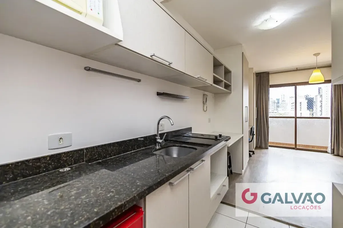 27 m² studio on the 10th floor with 1 bedroom and balcony