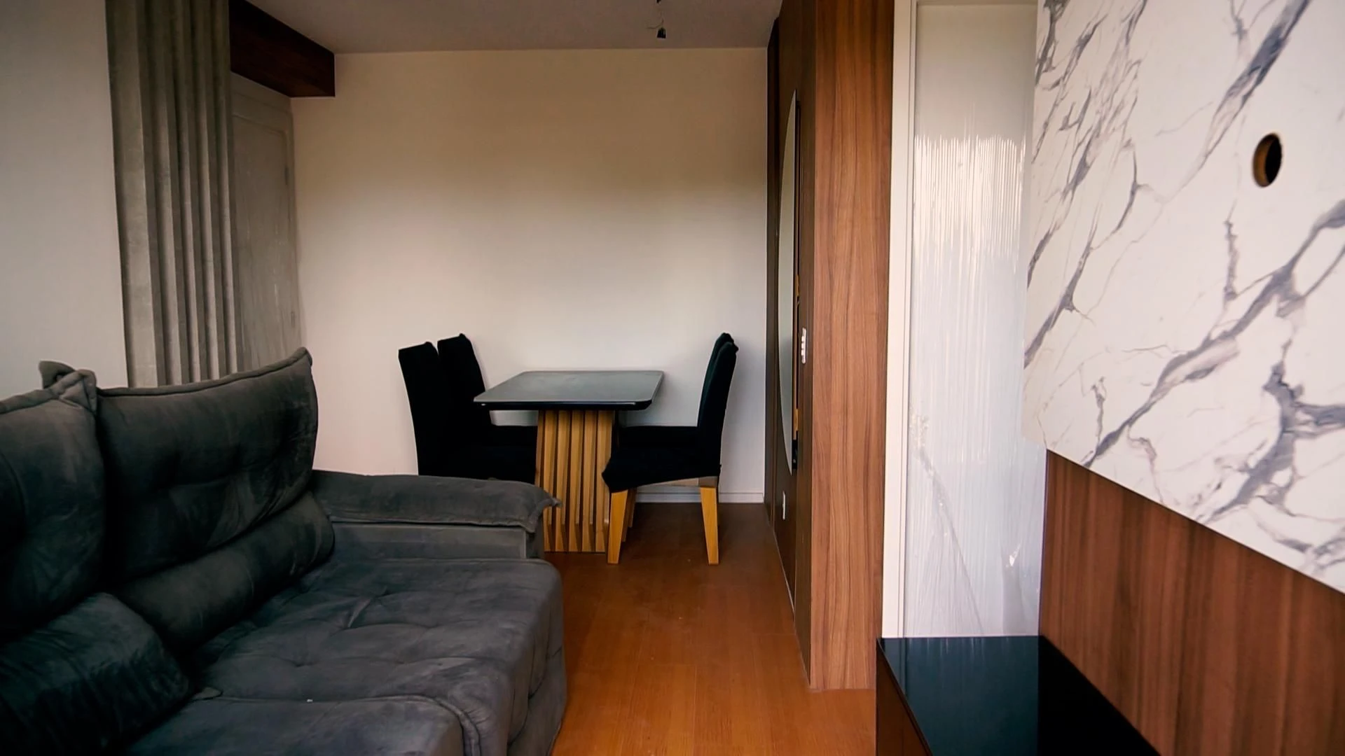 Apartamento mobiliado com varanda e churrasqueira na sacada — photo 5