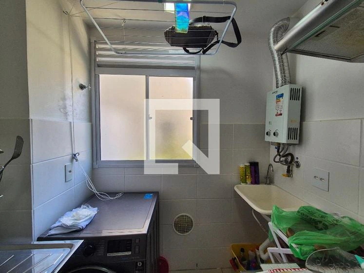 Washing machine in a 2-bedroom apartment, 45 m² — photo 26