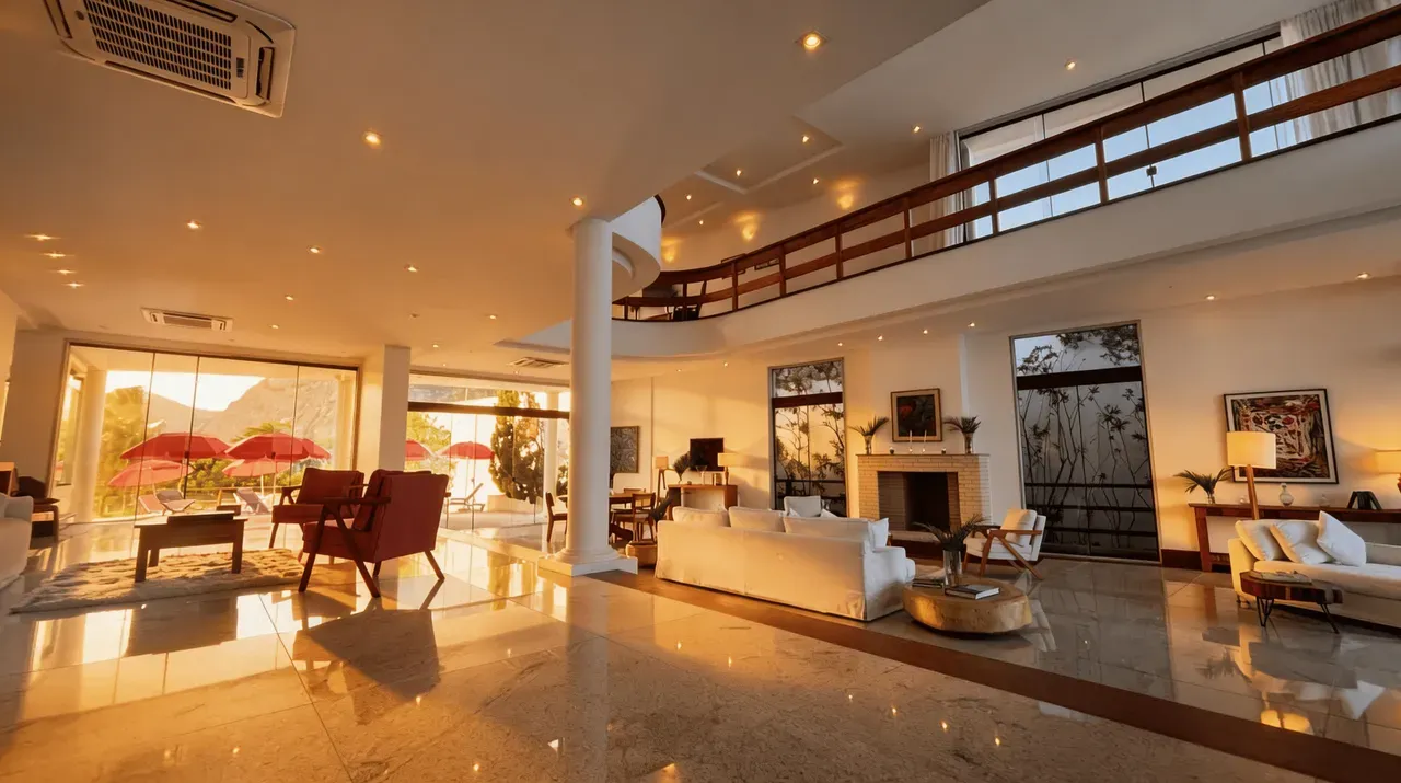 5-bedroom house with a water view