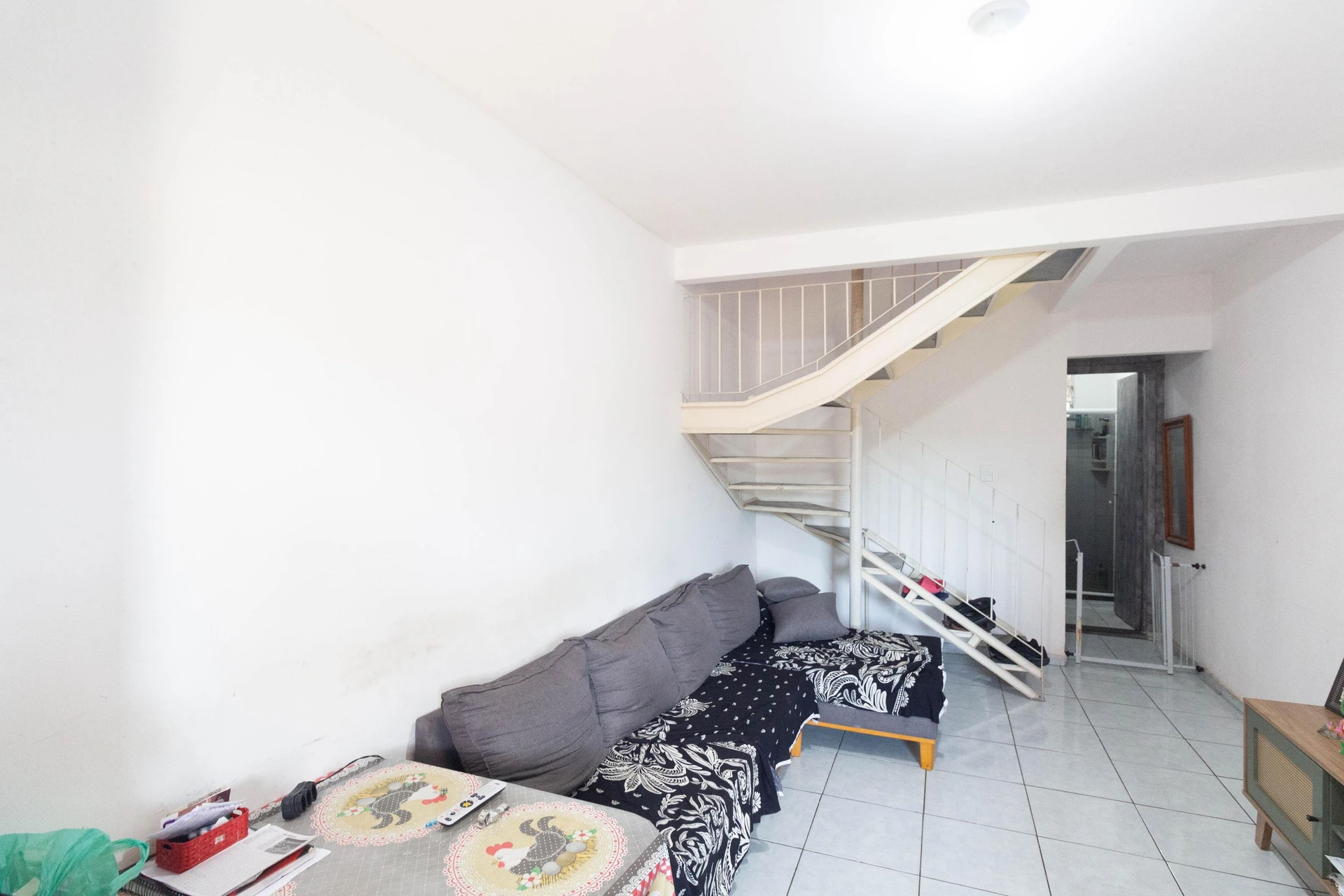 54 m² apartment with a washing machine and a home office