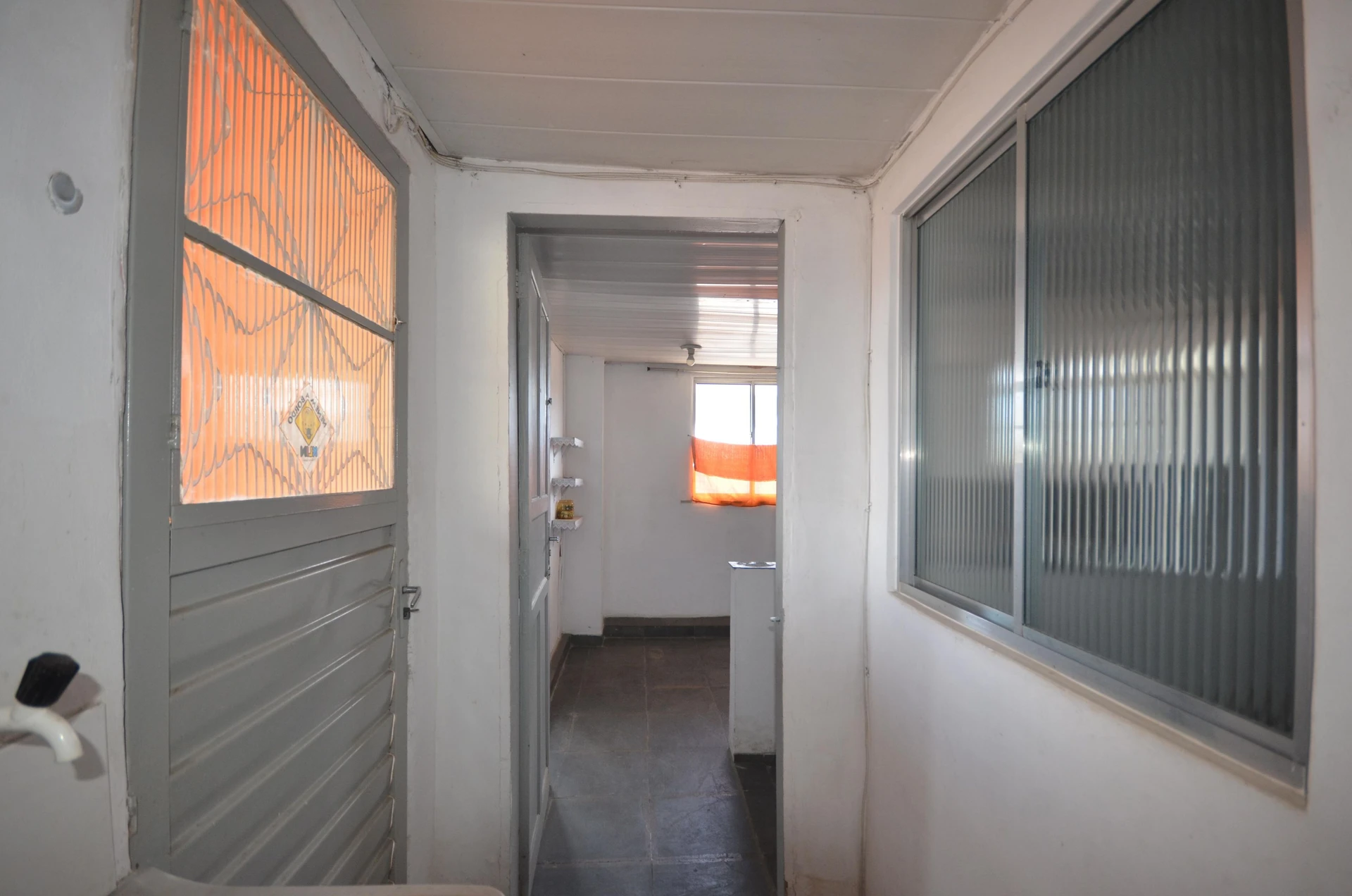 1-bedroom rental apartment with a compact kitchenette