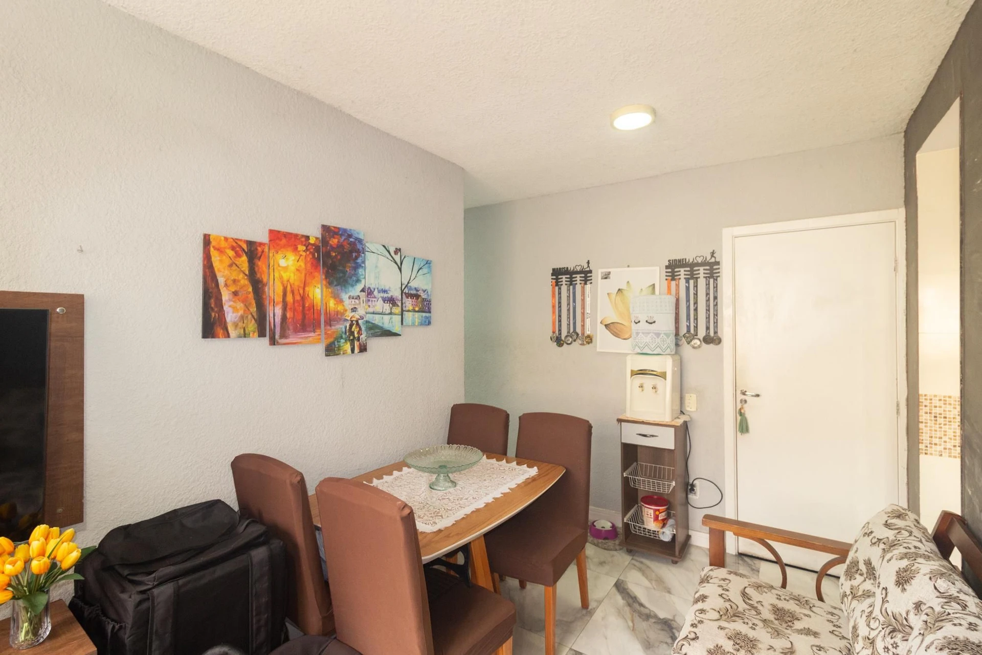 Furnished 2-bedroom apartment with 1 bathroom and parking — photo 29