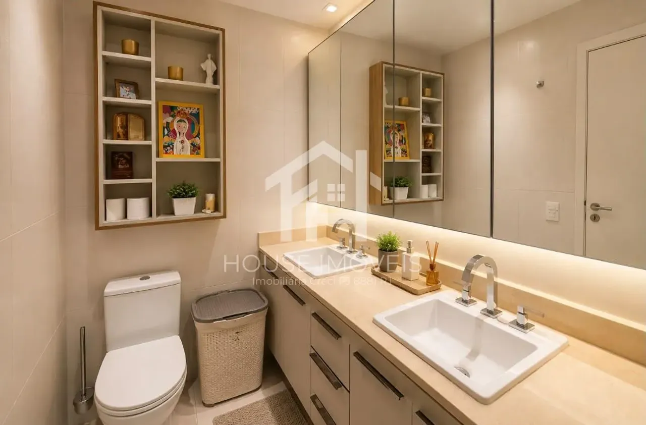 3-bedroom apartment with 5 bathrooms and a glass balcony — photo 3