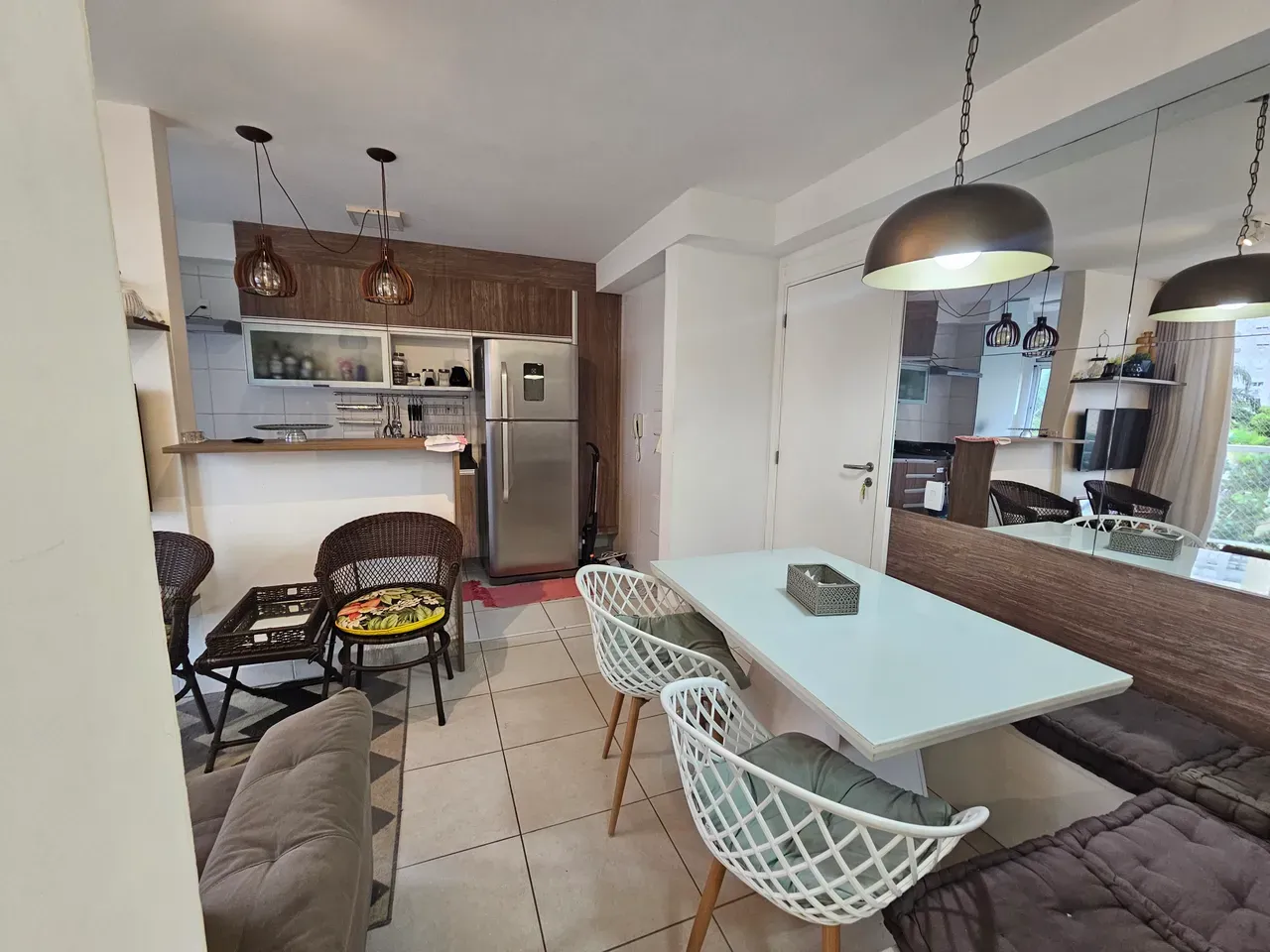 Furnished apartment, 59 m², with a washing machine