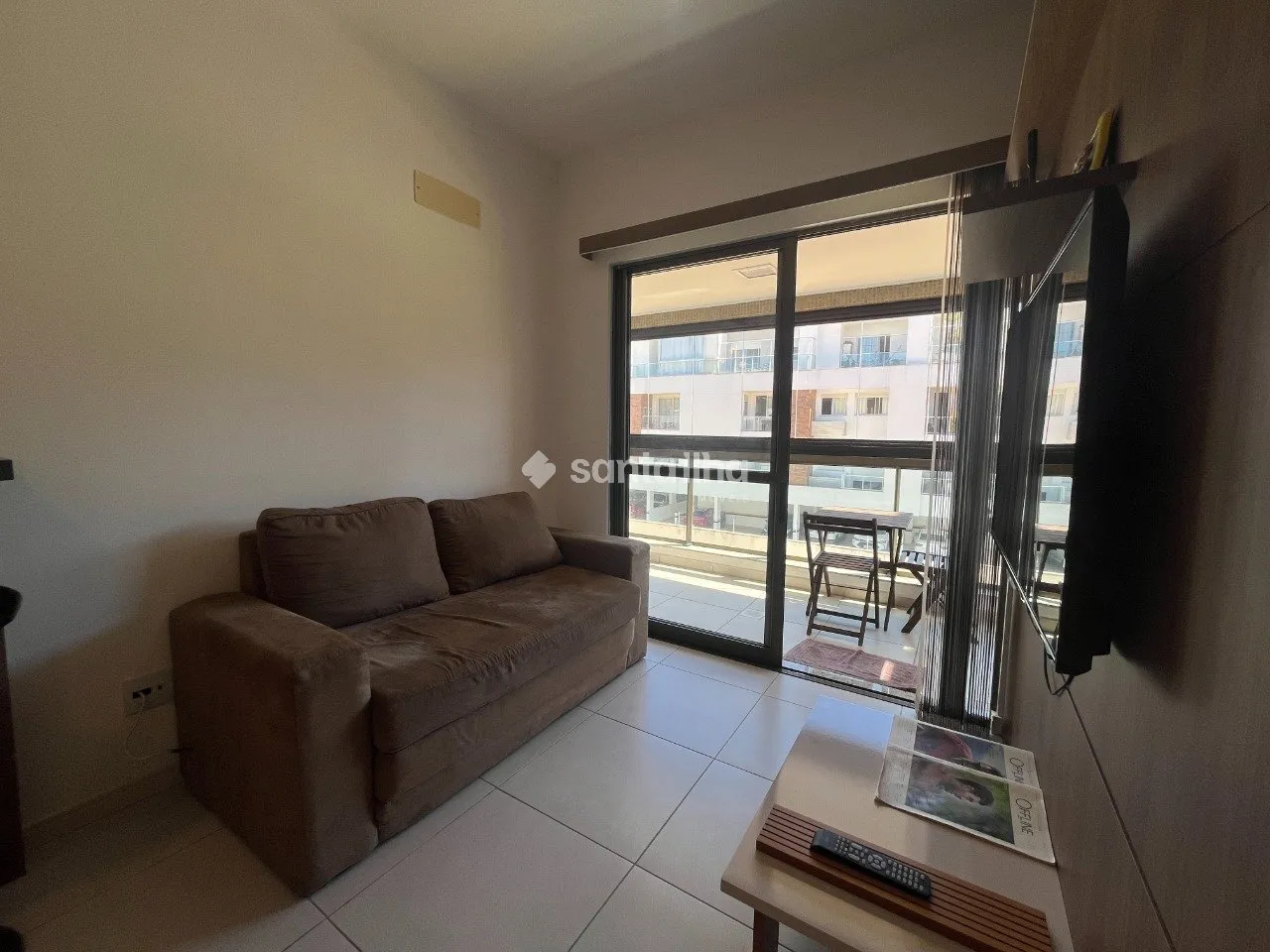 Apartamento amueblado de 52 m² con 1 suite y plaza